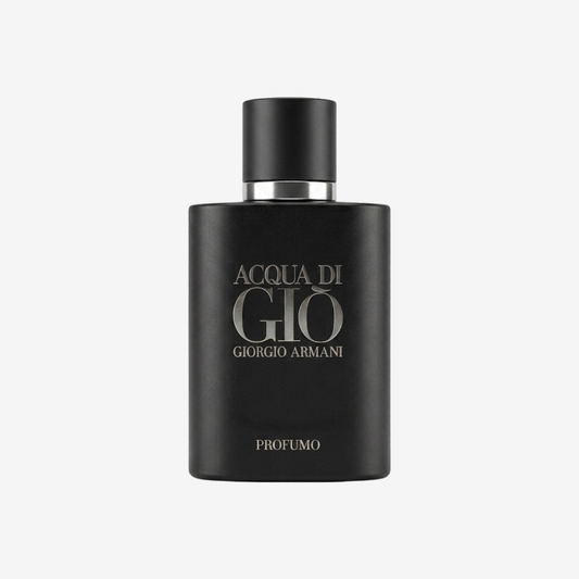 Giorgio Armani Acqua di Gio Profumo Parfümprobe – Flakon vor weißem Hintergrund