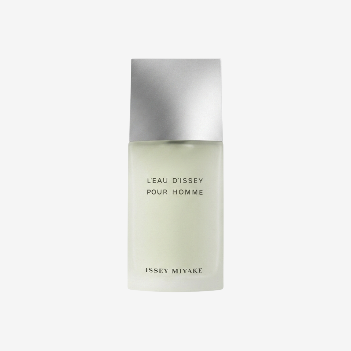 Issey Miyake L'eau d'Issey Pour Homme Parfümprobe – Flakon vor weißem Hintergrund